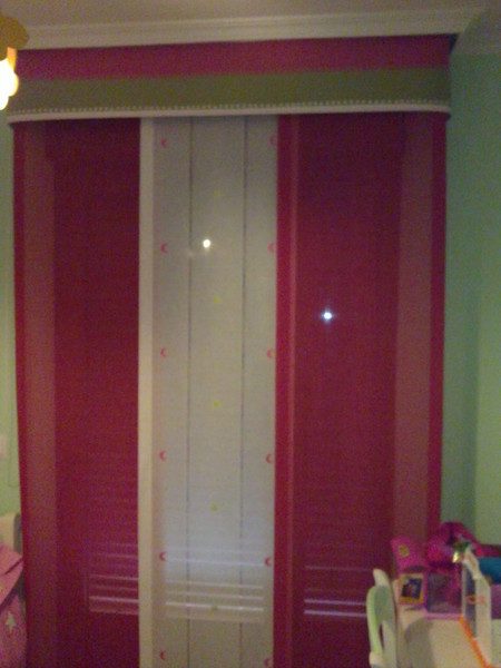 Paneles japoneses — trabajo de Cortinas Lucena