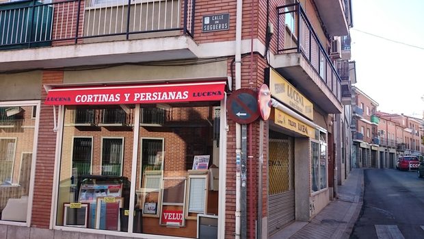 Toldos — trabajo de Cortinas Lucena